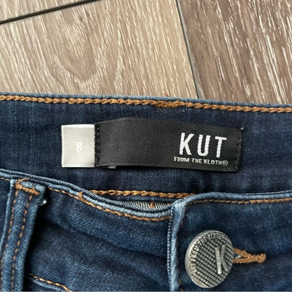 Kut From the Kloth High Rise Relaxed Fit Skinny Size 8 - Picture 9 of 12